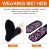 Thermal Socks, Tourmaline Heating Socks for Men Women, Comfortable Warm Thermal Socks for Winter Hiking Riding Outdoor Working Cold Weather