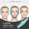 Double Chin Reducer, Reusable V Line Face Slimming Strap Face Lifting Double Chin Strap V Shaped Face Lifting Belt