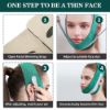 Double Chin Reducer, Reusable V Line Face Slimming Strap Face Lifting Double Chin Strap V Shaped Face Lifting Belt